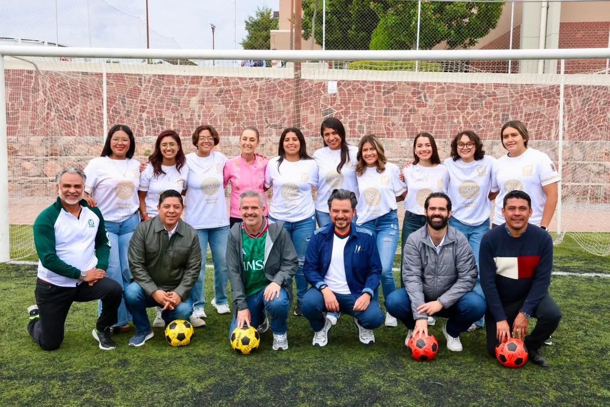 Sheinbaum realiza visita sorpresa a San Luis Potosí