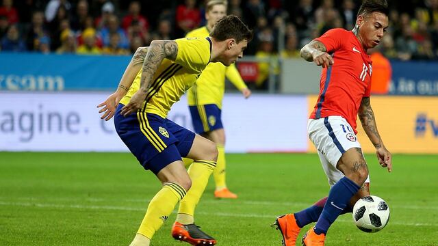 La Selección de Suecia se vio sorprendida de último minutos por los chilenos