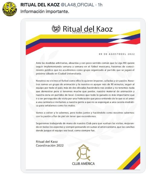 Escrito del Ritual del Kaoz