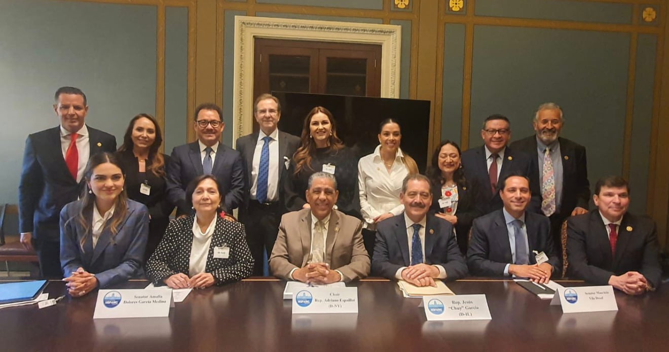 Esteban Moctezuma acompañó gestiones de senadores mexicanos ante legisladores de Estados Unidos