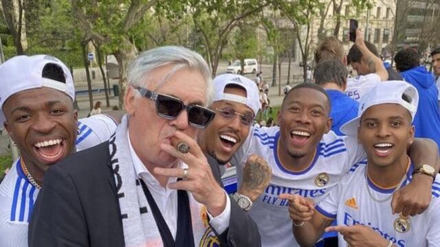 Carlo Ancelotti, el jefe.