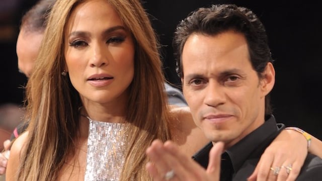 Marc Anthony y Jennifer Lopez