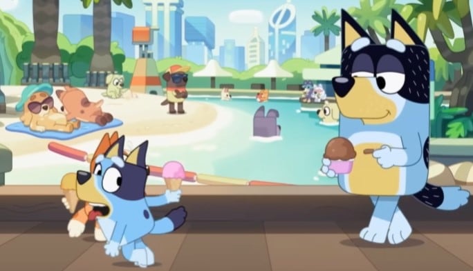 Las aventuras soleadas de Bluey
