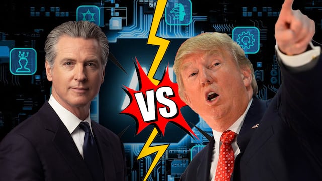 Gavin Newsom desafía a Trump: en California la IA no cambiará de nombre