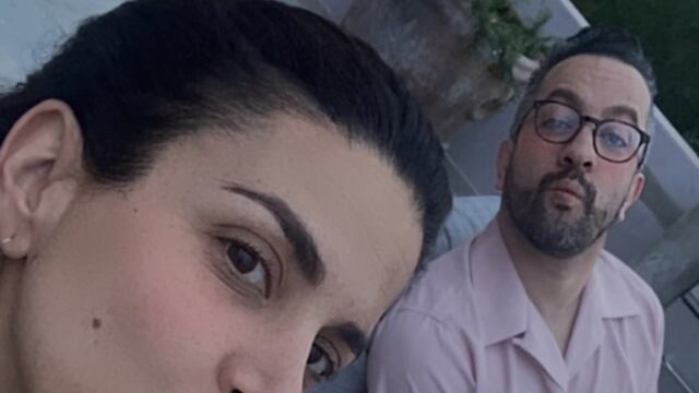 Verónica Toussaint y Chumel Torres