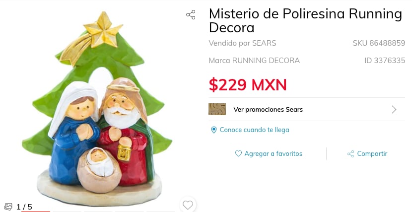 Venta nocturna Sears 2024: nacimientos