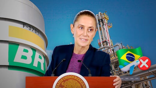 Sheinbaum no irá a Brasil; confirma acuerdo con Petrobras en aguas profundas