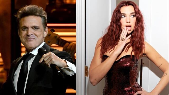 Luis Miguel y Dua Lipa