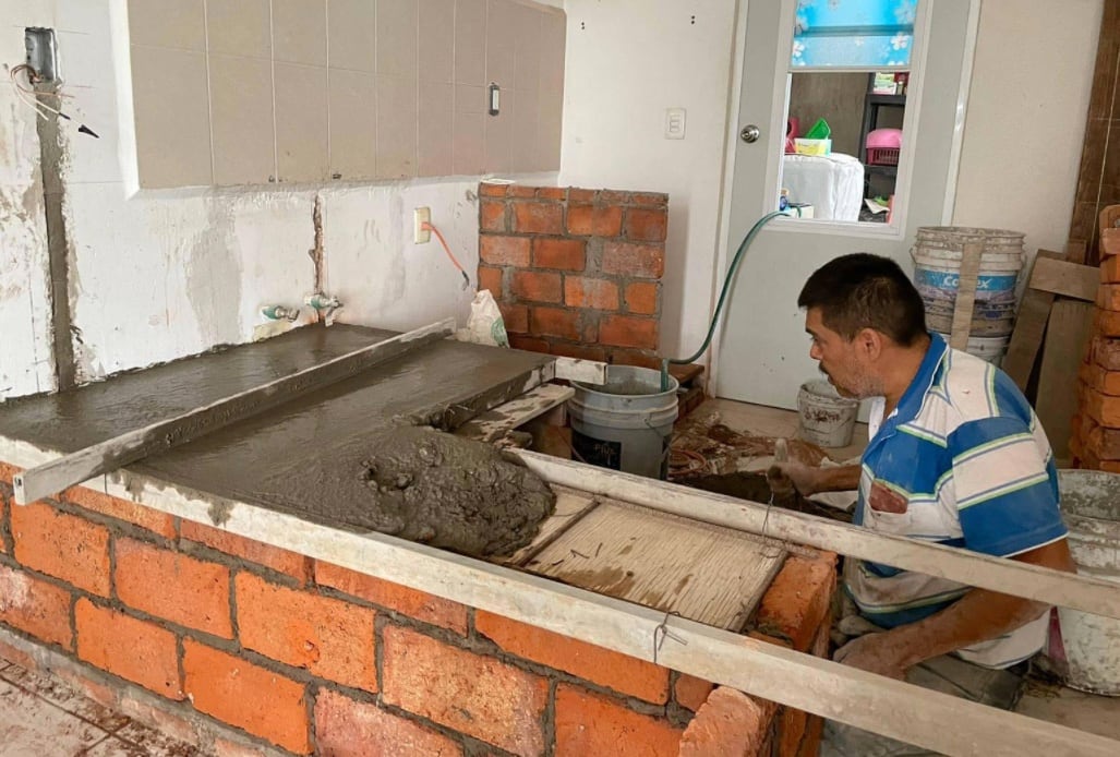 Felipe Doroteo, albañil mexicano.