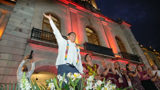 Salomón Jara presume transformación en Oaxaca a 100 días de su gobierno