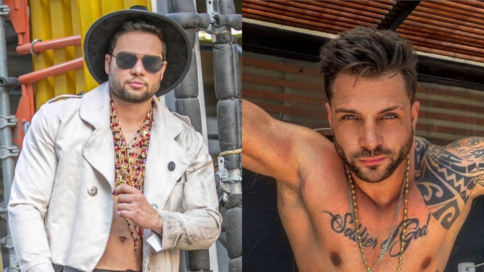 Marlon Colmenarez y Nicola Porcella