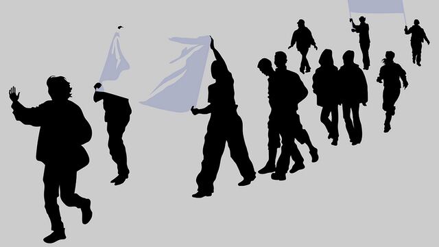 Protesta de trabajadores/Foto: Agenda Propia