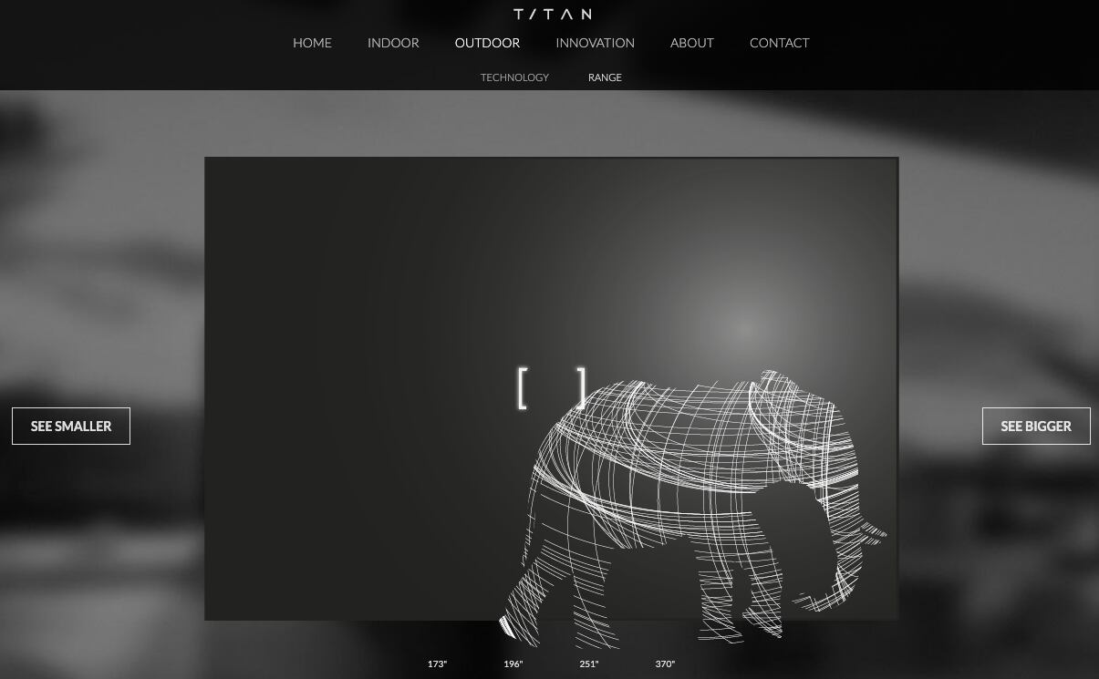 Titan Zeus es la pantalla de 370 pulgadas