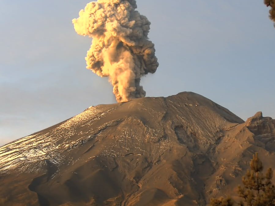 Alerta por el Popocatépetl: prevén caída de ceniza en 4 alcaldías de CDMX