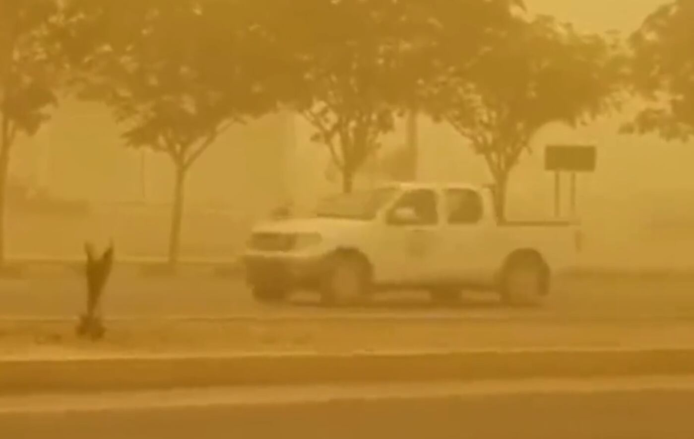 Tormenta de arena en Irak