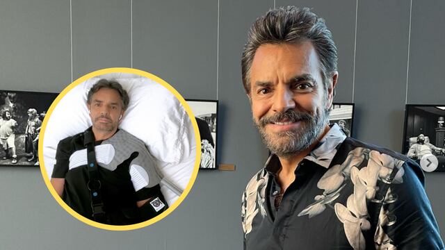 Eugenio Derbez reaparece postrado tras accidente