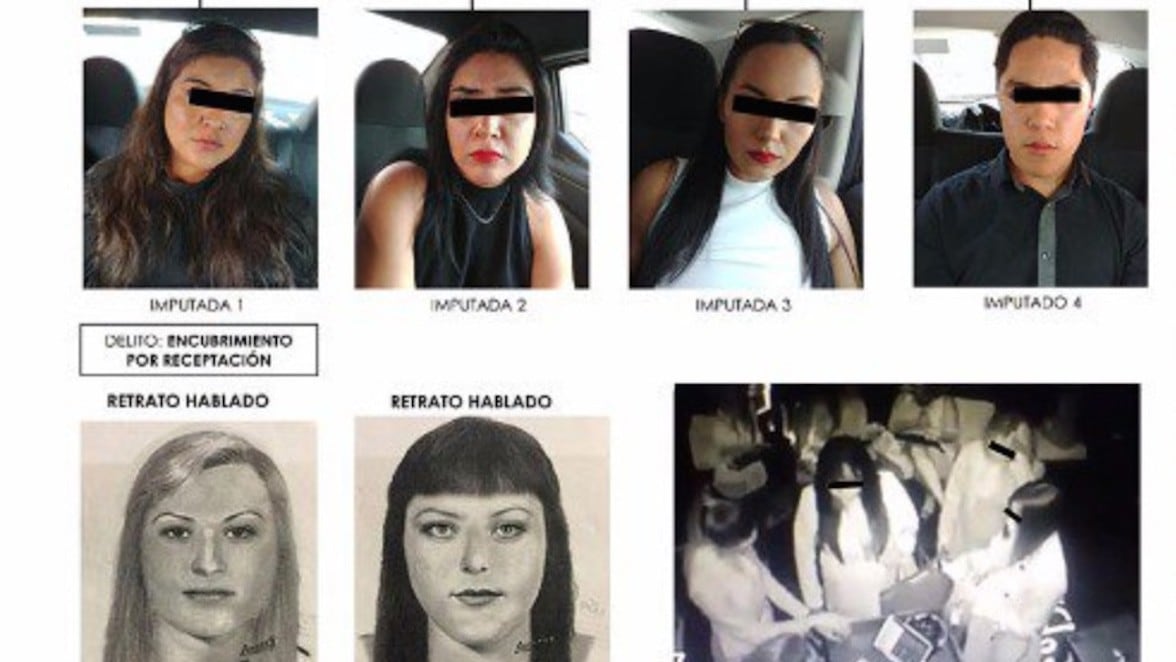 Imputados de la banda las "Goteras VIP"