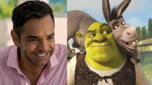 Eugenio Derbez, Shrek y Burro