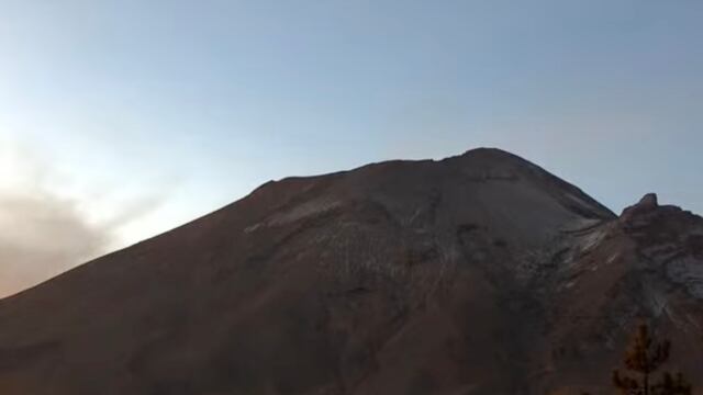 Volcán Popocatépetl el 28 de enero