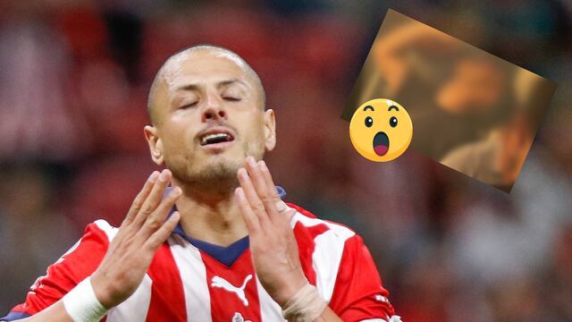 Chicharito habría sido captado en plena fiesta