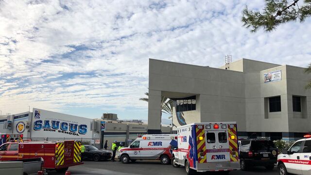 Emergencia en escuela de California. Sospechoso detenido.