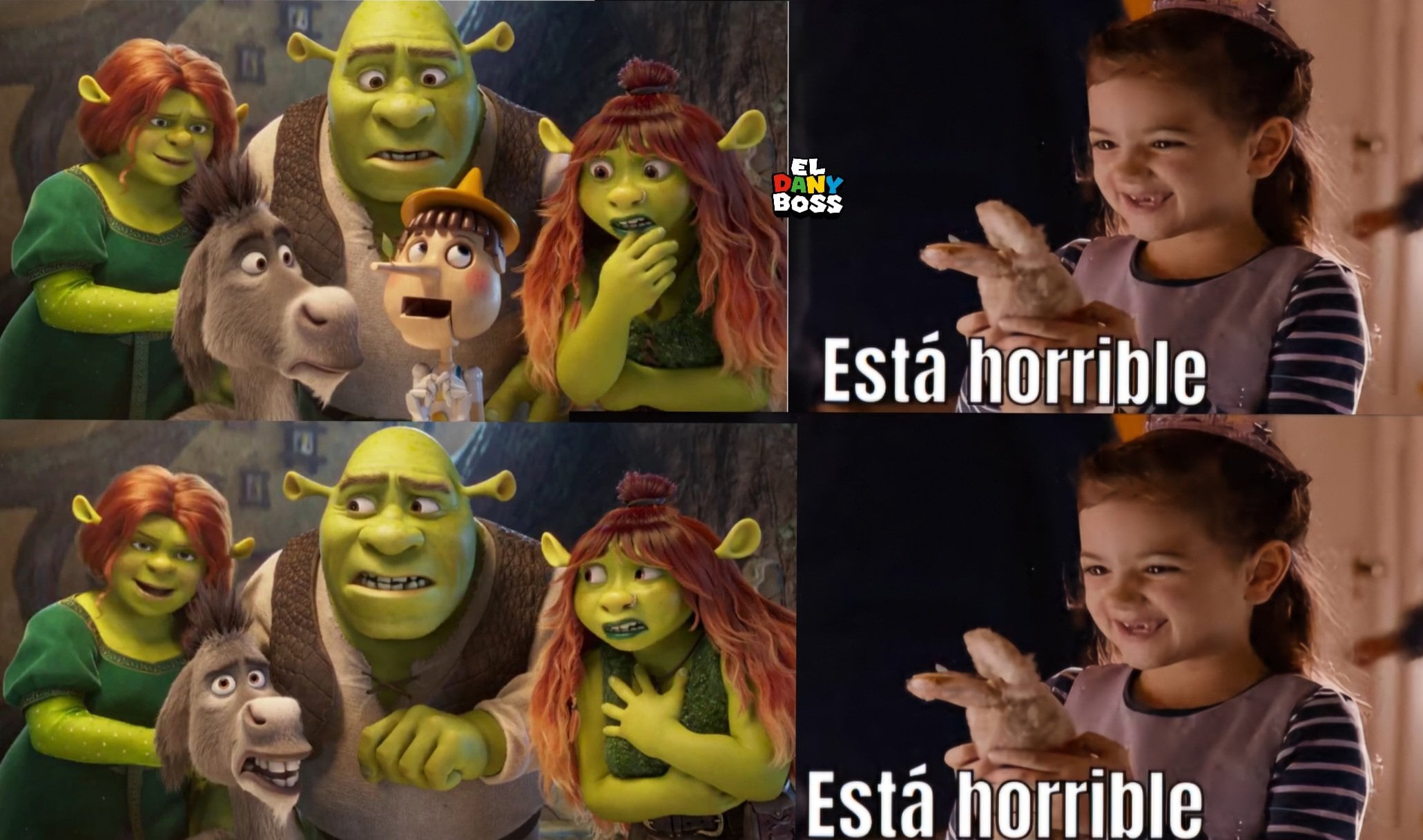 Usuarios comparan a Shrek 5 con Sonic Feo