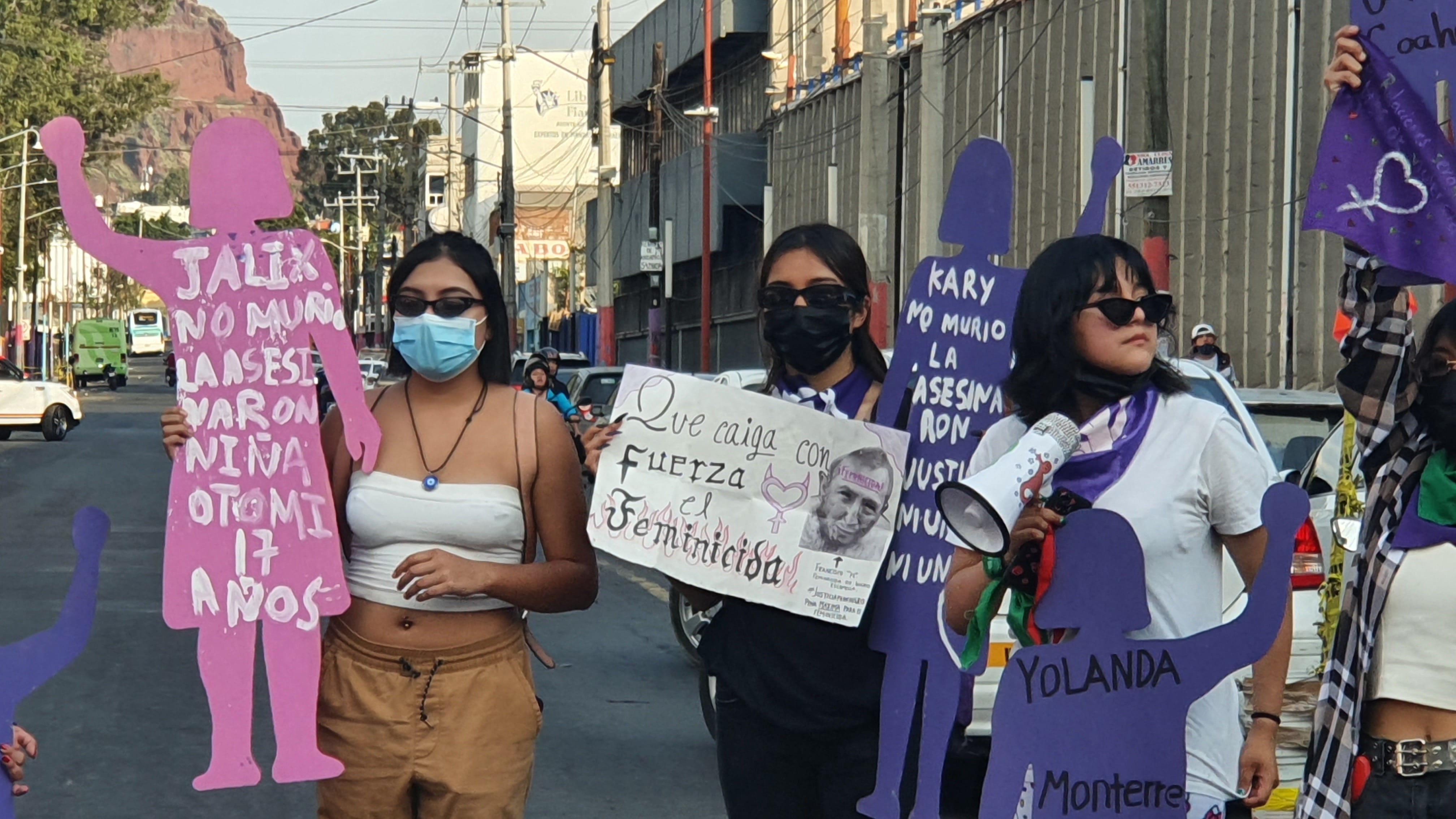 Protesta por justicia para Ingrid Escamilla