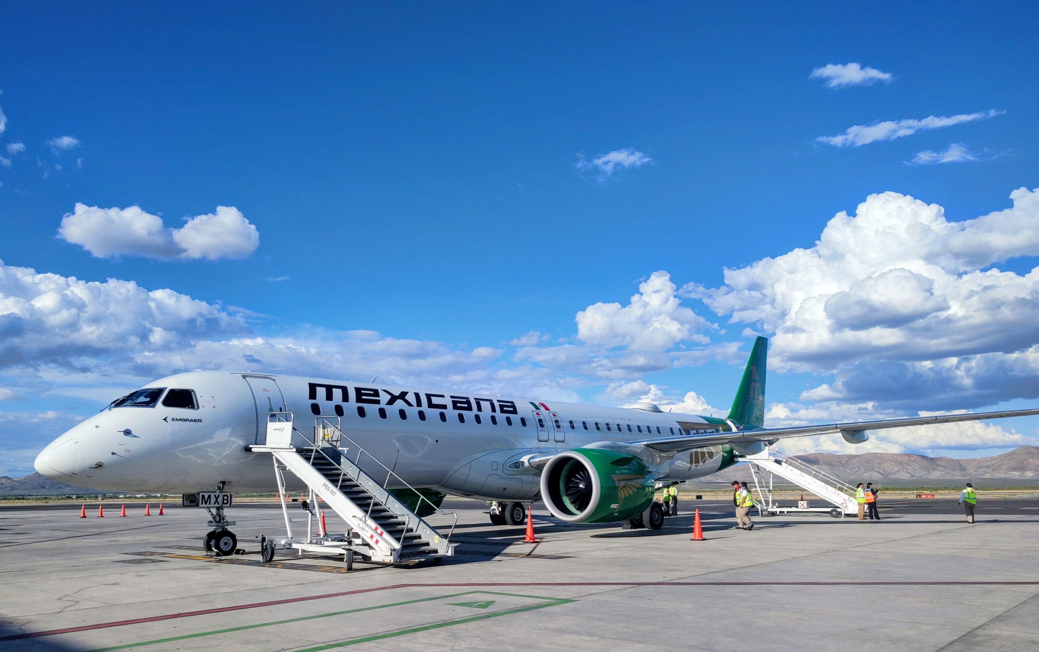 Vuelo inaugural a Chihuahua, saliendo del Aeropuerto Internacional Felipe Ángeles