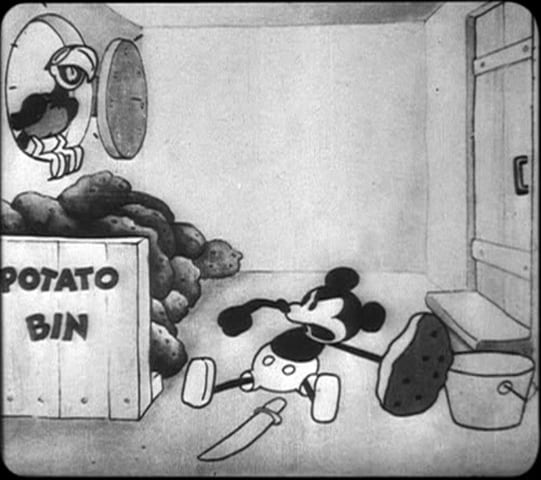 Mickey Mouse en Steamboat Willie