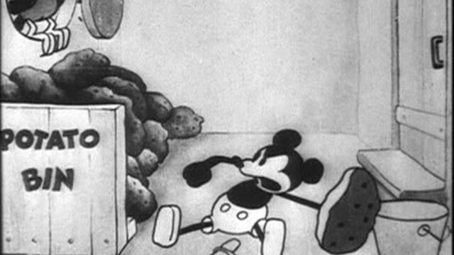 Mickey Mouse en Steamboat Willie
