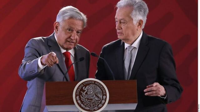 AMLO y Bartlett