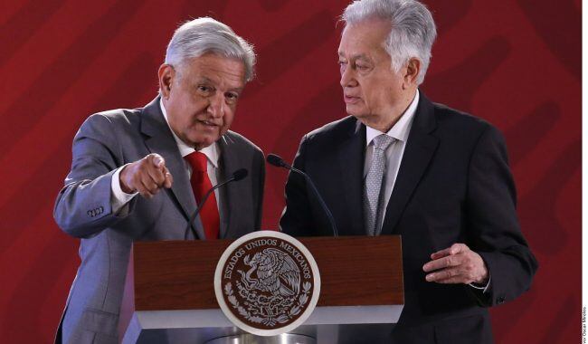 AMLO y Bartlett