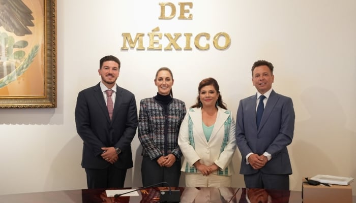 Claudia Sheinbaum se reunió con 3 personajes clave en México rumbo a la Copa Mundial de Futbol de 2026
