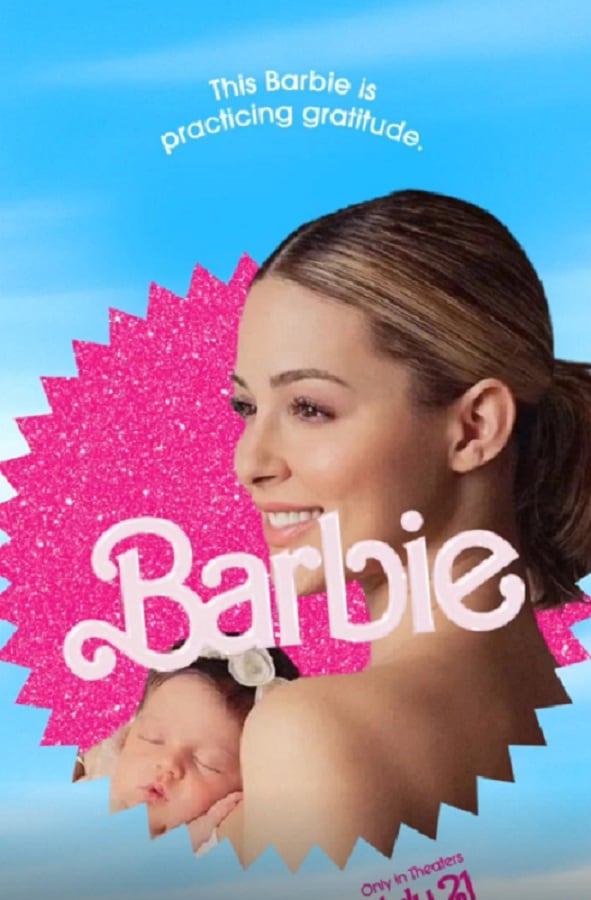 Segundo póster de Mariana Rodríguez al estilo Barbie
