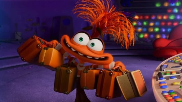 Dibujos de Ansiedad de Intensamente 2 para colorear