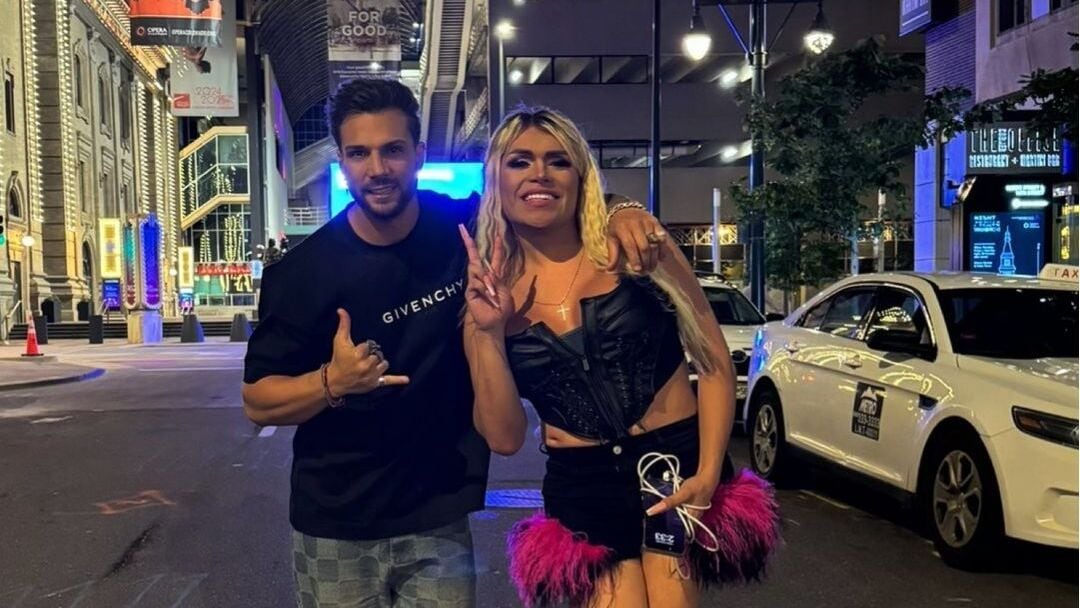 Wendy Guevara y Nicola Porcella