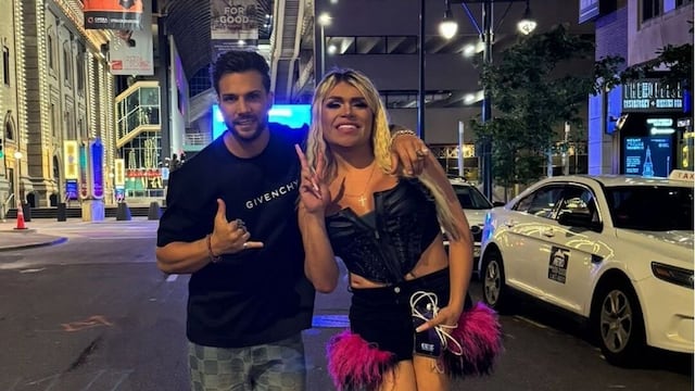 Wendy Guevara y Nicola Porcella