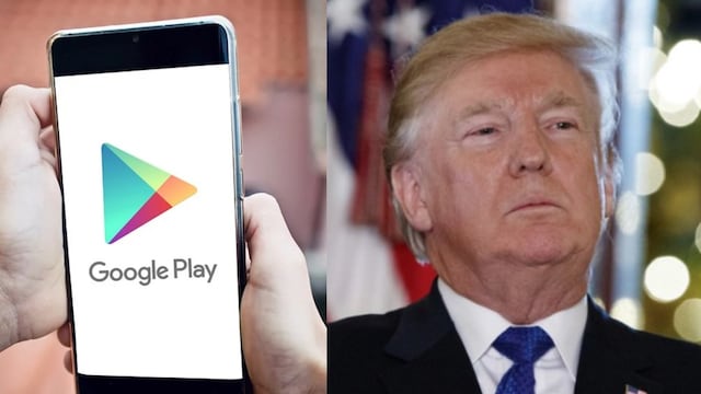 Google Play Store / Donald Trump