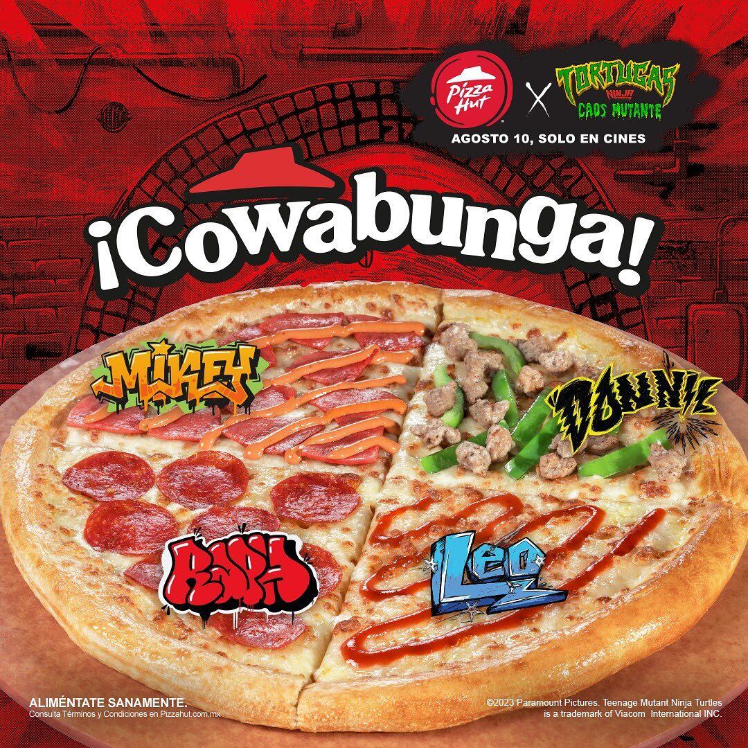 Pizza Hut x Tortugas Ninja: Este es el precio del combo ¡Cowabunga! y todo lo que incluye