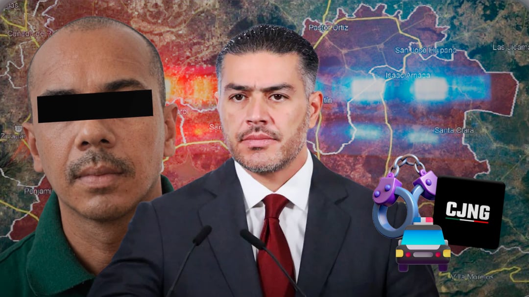 Cae “El Señor de la T” en Michoacán; Harfuch lo vincula con el CJNG