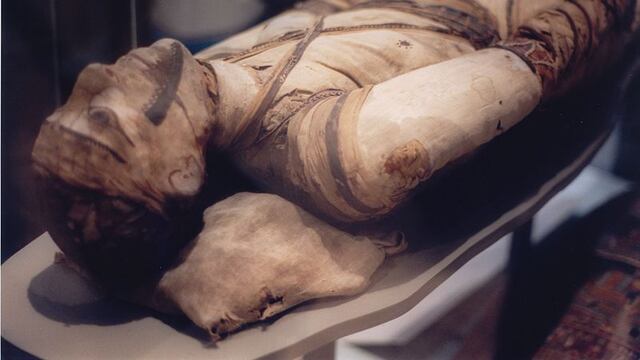 Recuperan por primera vez voz de momia egipcia.