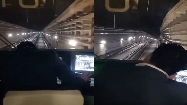 El video del conductor del Metro CDMX que, borracho, puso en riesgo la vida de cientos