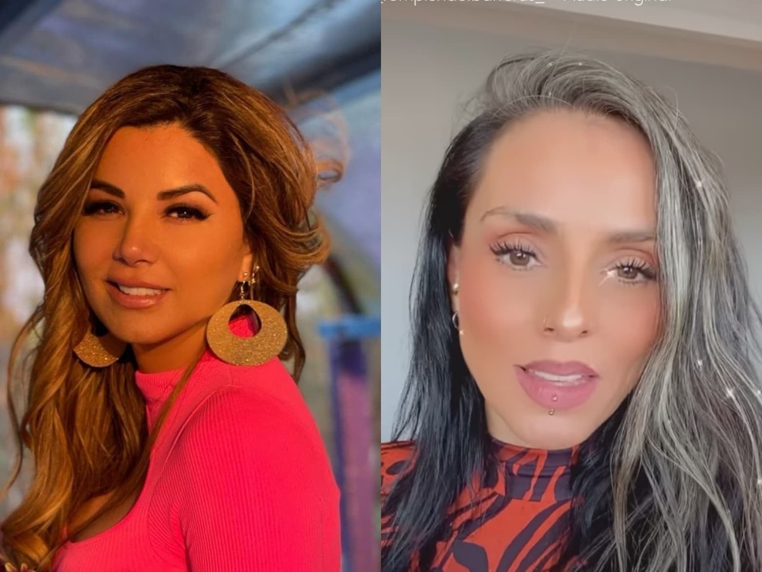 Aleida Núñez e Ivonne Montero.
