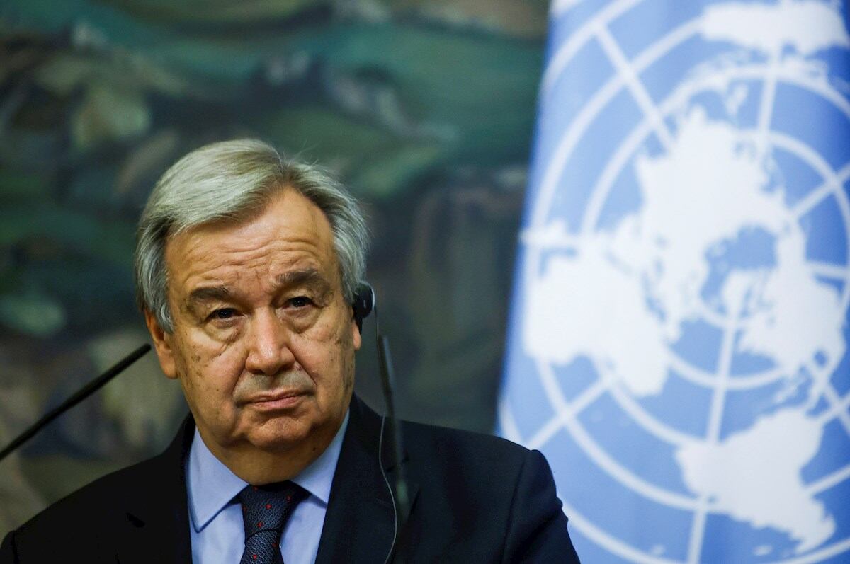 Antonio Guterres.