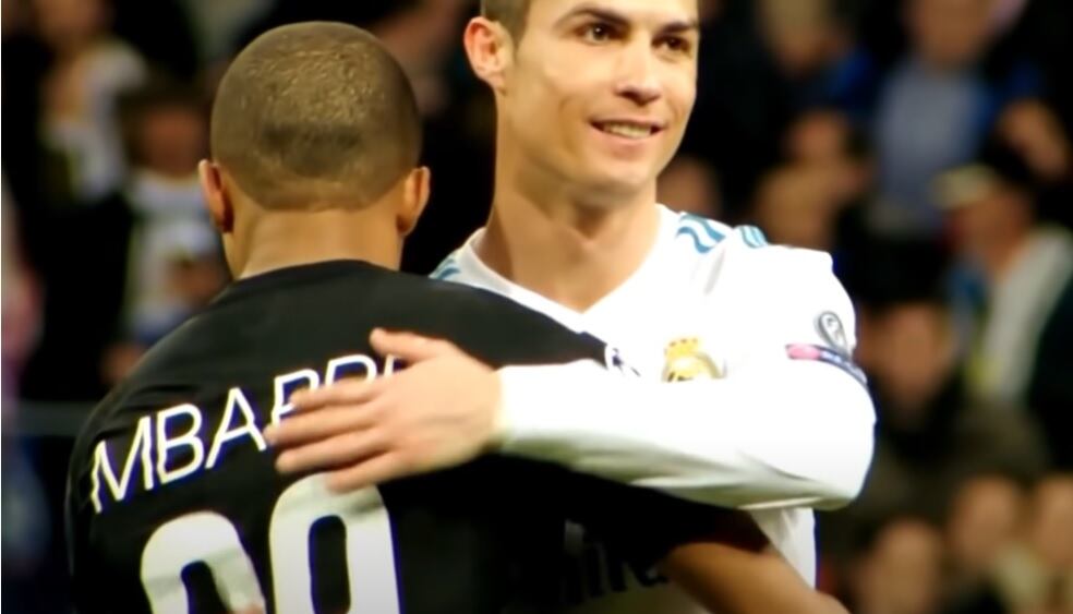 Mbappé y CR7