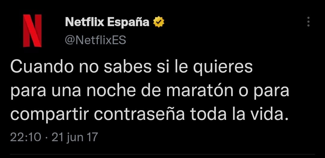 Antes Netflix invitaba a compartir cuentas, lo cual ha desatado críticas