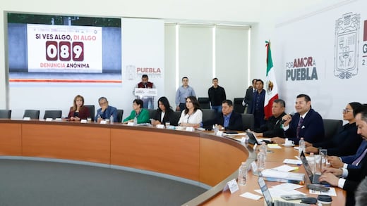 Alejandro Armenta refuerza estrategia contra la extorsión en Puebla con enfoque preventivo y coordinación federal