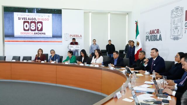 Alejandro Armenta refuerza estrategia contra la extorsión en Puebla