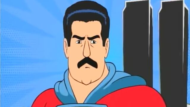 Nicolás Maduro como Superbigote