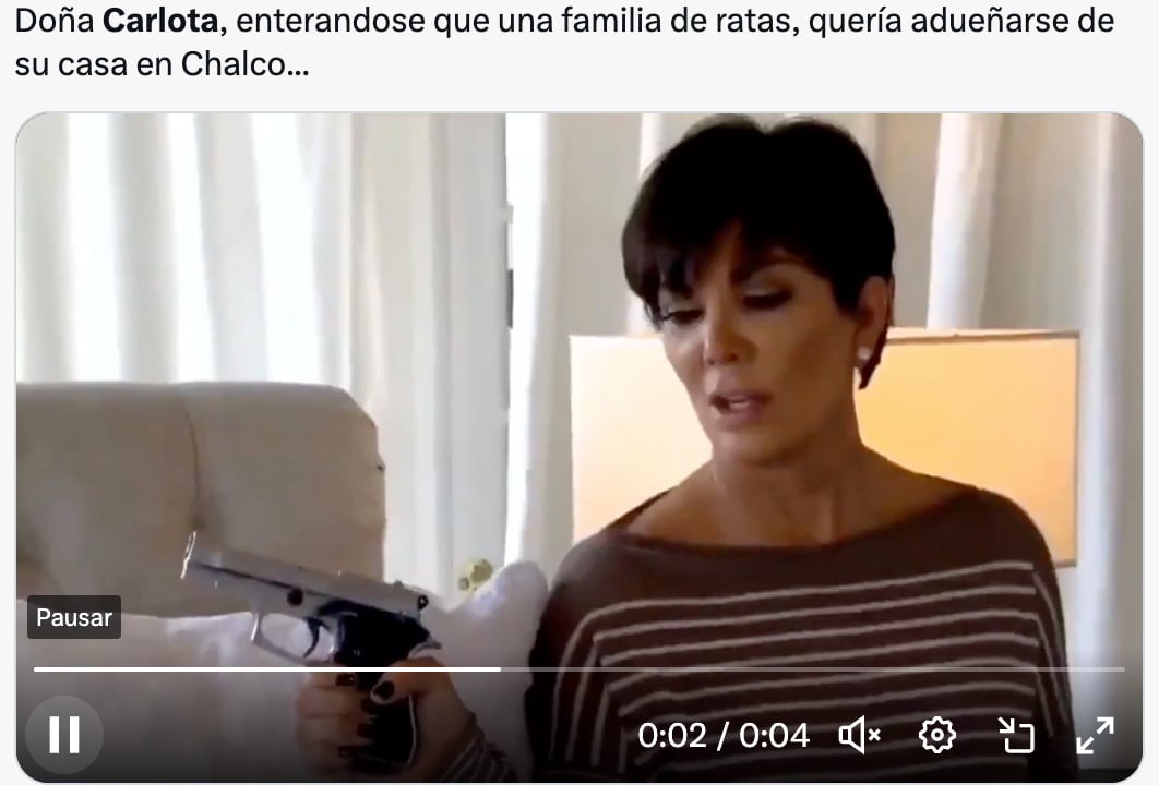 Los memes de doña Carlota, la abuelita sicaria de Chalco